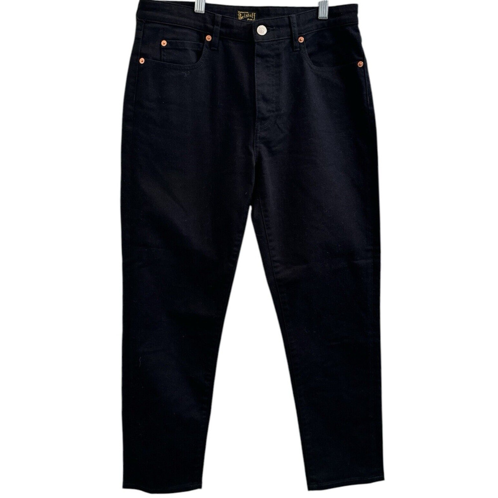 BELSTAFF Women's Albee Straight Jeans In Black Size 30x28
